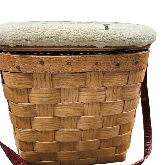 Vintage Cardinal Putney Basket purse for the bird lover - Picture 2 of 14